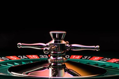 Kumarhanedeki rulet masası Seçici Odak