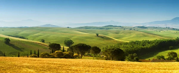 Piękny krajobraz z Toskanii, Włochy — Zdjęcie stockowe