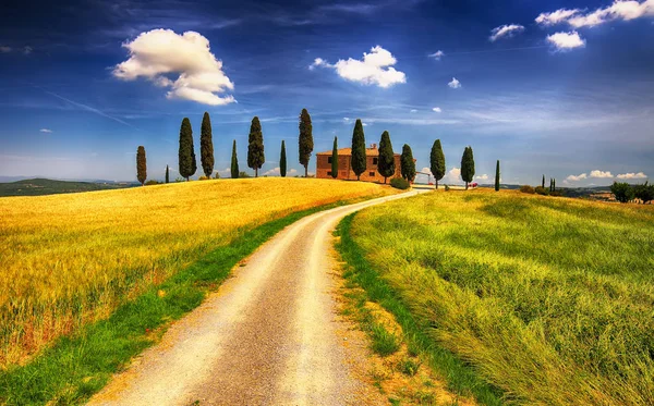 Тоскана Італія Гарний Краєвид — стокове фото