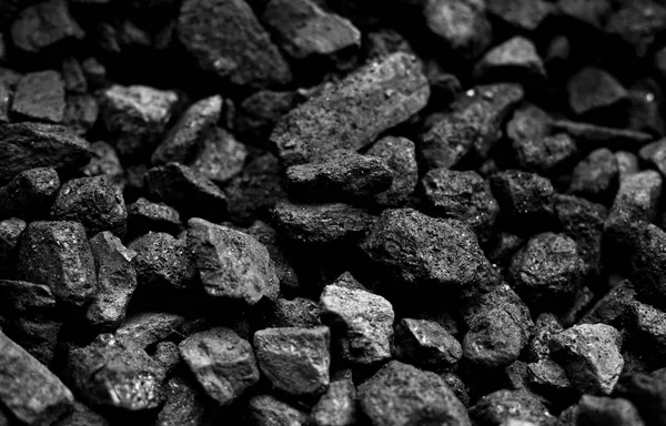 Carbones Negros Naturales Para Fondo Puede Utilizar Como Combustible Para — Foto de Stock