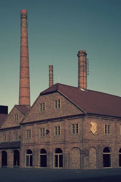 Ancien Bâtiment Usine Céramique Hongrie — Photo