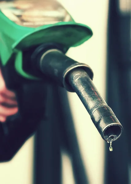 Drop Fuel Drips Petrol Pistol — Stock Photo, Image