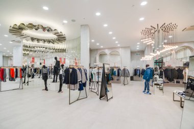 Modern mağaza alışveriş merkezi