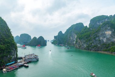 Halong bay görünümü