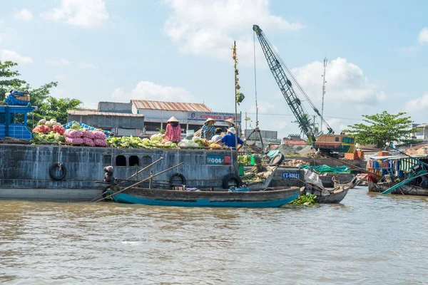 Mekong floating market — Stock Photo, Image
