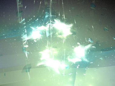 Hayali fraktal arkaplan resmi