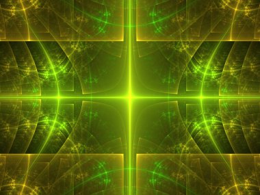 Hayali fraktal arkaplan resmi