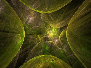 Hayali fraktal arkaplan resmi