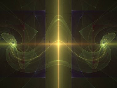 Hayali fraktal arkaplan resmi