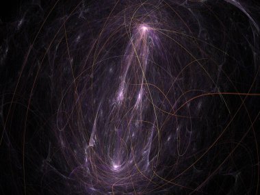 Hayali fraktal arkaplan resmi