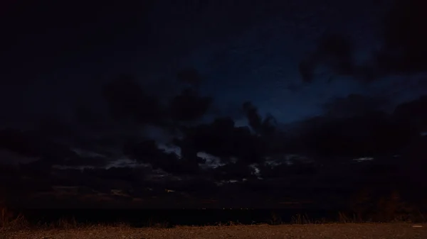 Beautiful cloudscape over Black sea — Stock Photo, Image