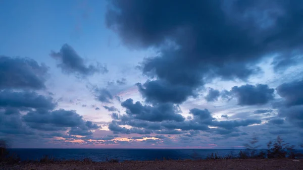 Beautiful cloudscape over Black sea — 스톡 사진