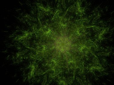 Hayali fraktal arkaplan resmi