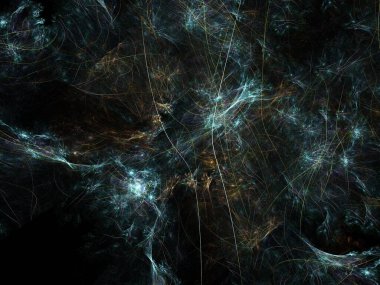 Hayali fraktal arkaplan resmi