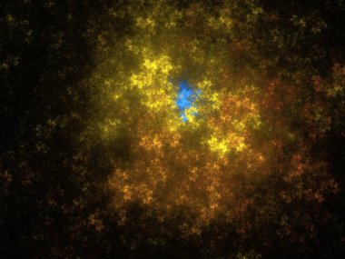 Hayali fraktal arkaplan resmi