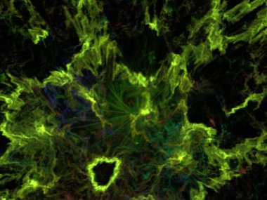 Hayali fraktal arkaplan resmi