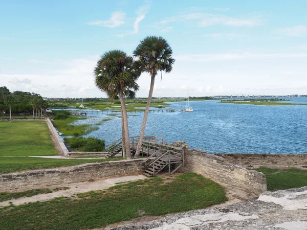 Matanzas Bay w St. Augustine na Florydzie — Zdjęcie stockowe