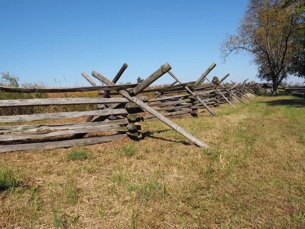 wood fence in Gettysburg