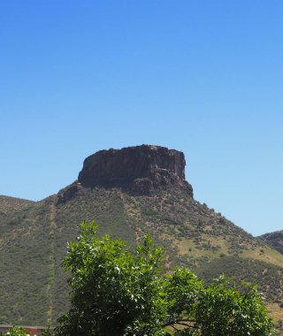 Table Mountain yakınındaki altın Colorado