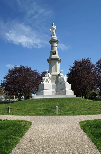 Gettysburg Ulusal Mezarlığındaki Askerler Ulusal Anıtı — Stok fotoğraf