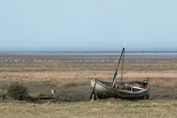 Barco de pesca em Norolk — Fotografia de Stock