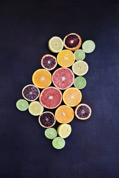 Variety of Citrus Fruits — Stock Photo, Image