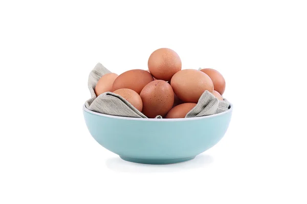 Afgelegen hoeve verse biologische eieren — Stockfoto