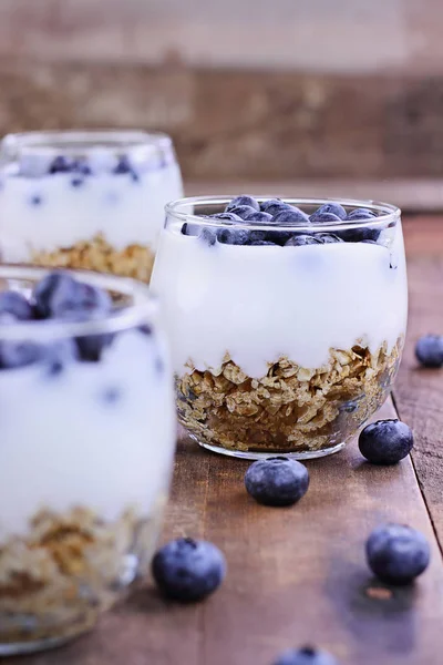 Heerlijke Kefir yoghurt Parfait — Stockfoto