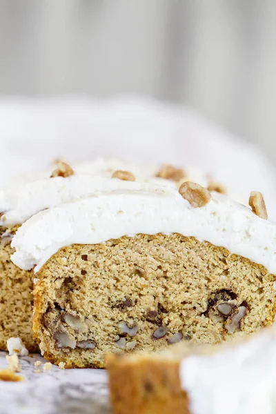 Lage Koolhydraten Keto Wortel Cake Zonder Wortelen Ketose Blijven Voor — Stockfoto