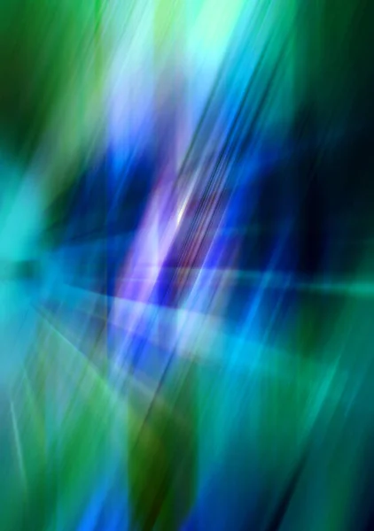 蓝色和绿色的色彩抽象背景 — 图库照片