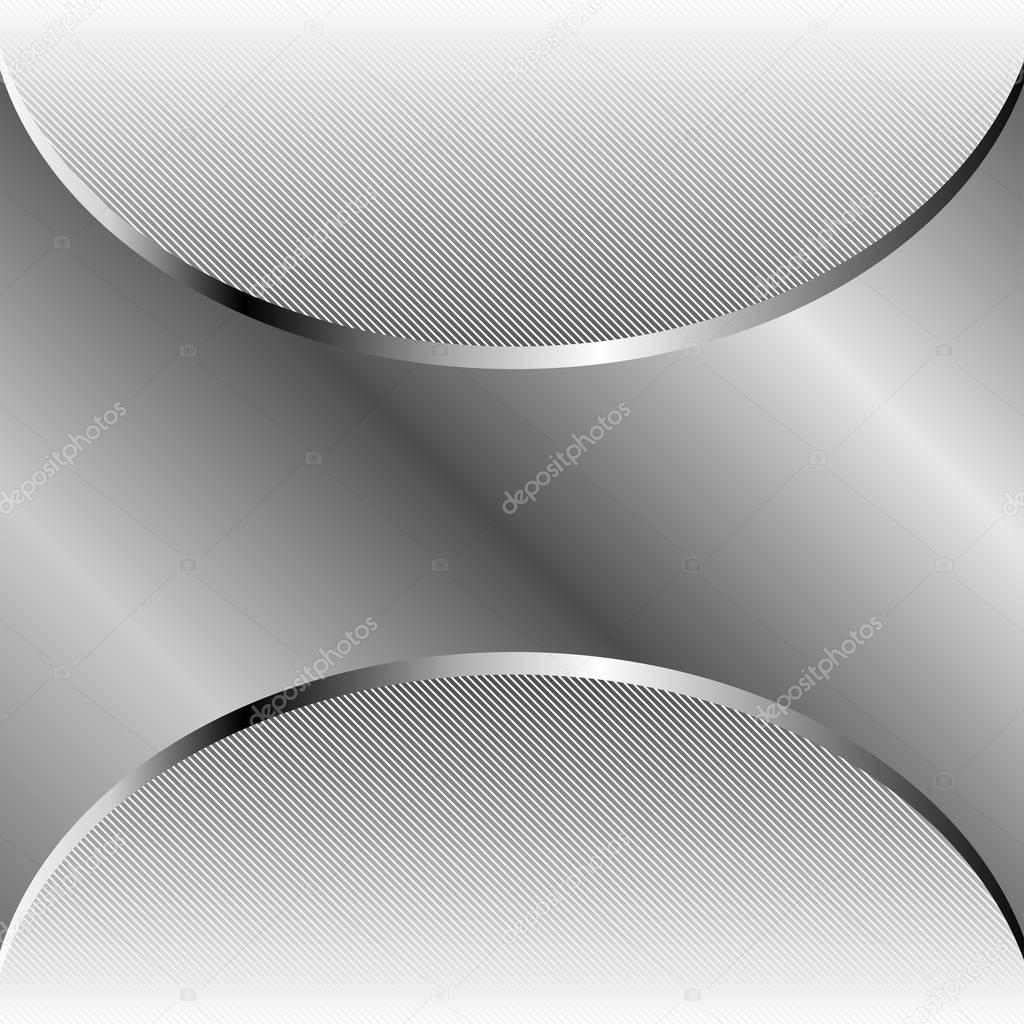 Abstract silver background vector