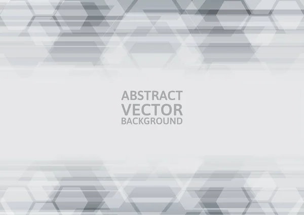 Vector geometriska grå abstrakt bakgrund — Stock vektor