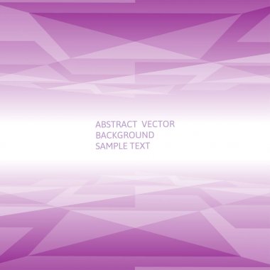 Mor geometrik poligonal arka plan kopya alanı ile