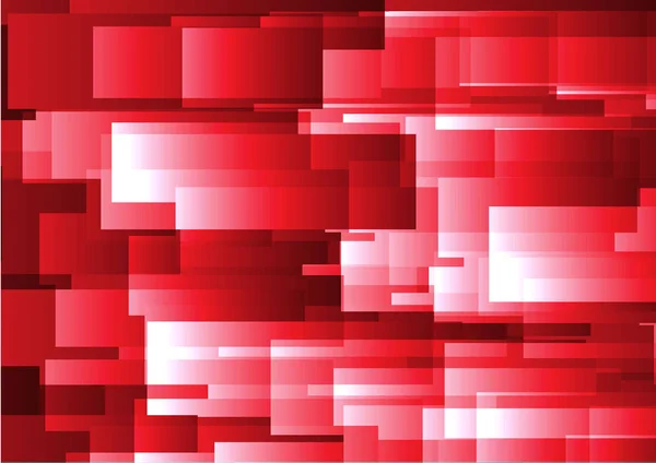 Czerwony kwadrat tło geometrycznych — Wektor stockowy