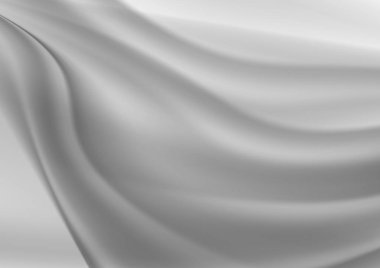 Gri dalga soyut vektör arka plan