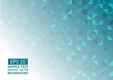 yeşil üçgen tasarlamak vektör arka plan