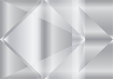 Üçgen gri arka plan vektör