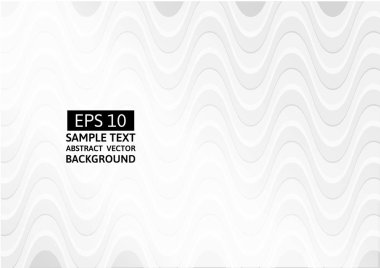 gri dalga vektör arka plan