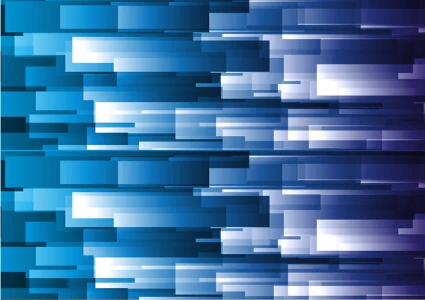 Fondo cuadrado geométrico azul abstracto — Vector de stock