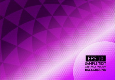 Mor geometrik poligonal arka plan