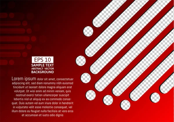 Kırmızı tasarlamak vektör arka plan ve şeffaf çizgiler