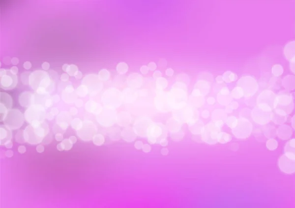 Purple Bokeh Background Vector Illustration — Stock Photo, Image