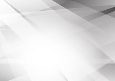 Gri ve beyaz geometrik arka plan, vektör çizim kopya alanı, Modern tasarım ile