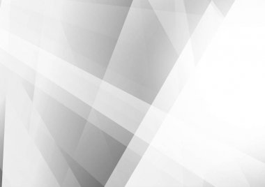 Gri ve beyaz renkli geometrik arka plan, vektör çizim