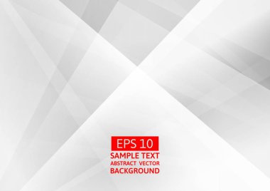 Gri ve beyaz renk geometrik modern tasarım vektör arka plan eps10