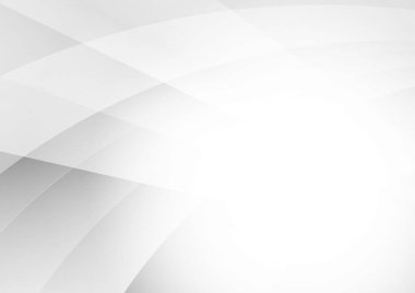 Gri ve beyaz renkli geometrik modern tasarımı ile kopya alanı, vektör çizim arka planı için