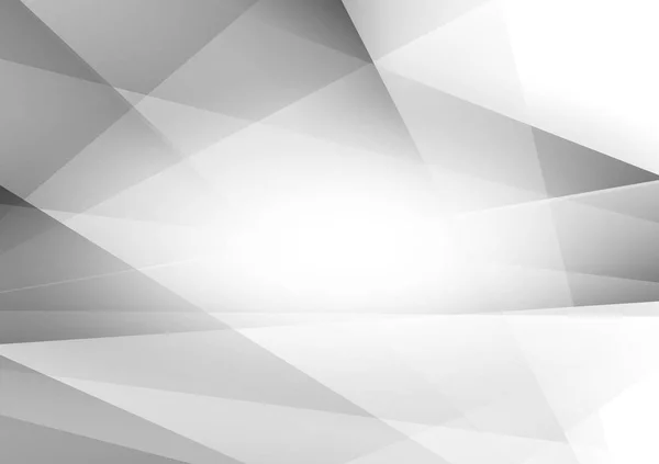 Abstrakter Geometrischer Grauer Und Weißer Hintergrund Vektorillustration Eps10 — Stockvektor