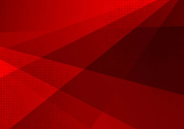 Piros Színű Geometrikus Absztrakt Háttér Modern Design Vektoros Illusztráció Eps10 — Stock Vector