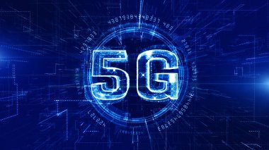 5g Teknoloji Dijital Veri Bağlantısı Konsepti