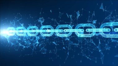 Dijital parçacık engelleyici ağ bağlantısı kavramı